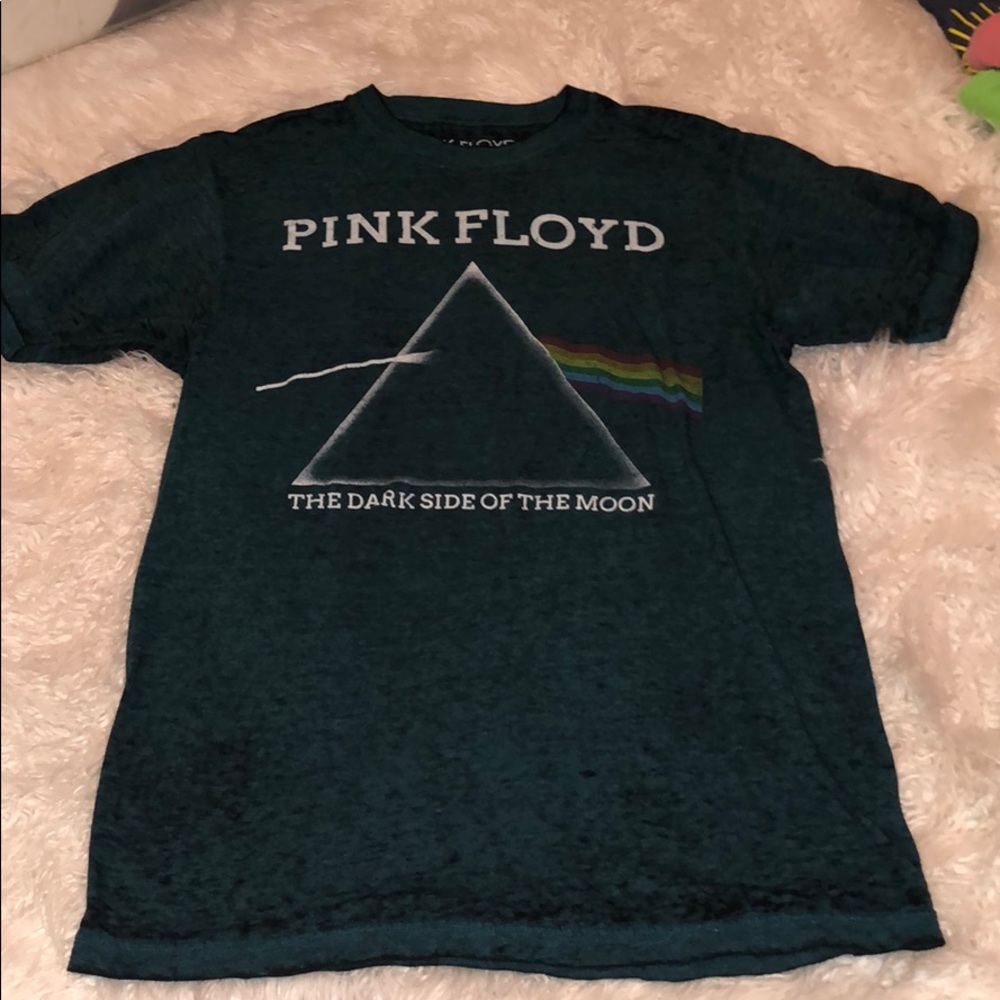 Green distressed Pink Floyd t-shirt size small